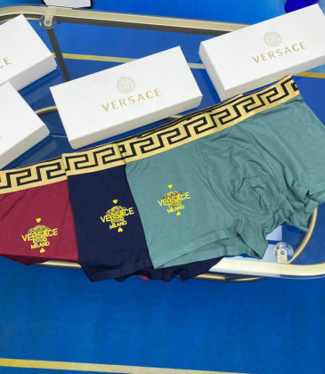 Versace  Underwears for Men Soft skin-friendly light and breathable (3PCS) #A24982
