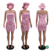 Hot sale Louis Vuitton Three-piece swimsuit set and Mask and Hat #9874963