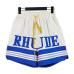 RHUDE Unisex Sports Shorts #A29608