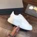 Alexander McQueen Luminous shoes Unisex McQueen White Sneakers top leather #99899363
