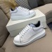 Alexander McQueen Shoes for Unisex McQueen Sneakers Small white shoes women's 2022 new couple all-match thick-bottomed sponge cake to increase sports and leisure leather board shoes #999924913