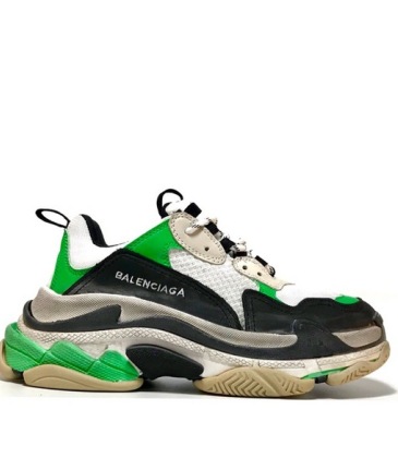 Balenciaga Unisex Shoes combination sole dirty old style Sneaker #9120084