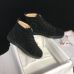 Christian Louboutin Louis Orlato Suede Low/High Top Sneakers Black #999929911