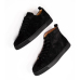Christian Louboutin Louis Orlato Suede Low/High Top Sneakers Black #999929911