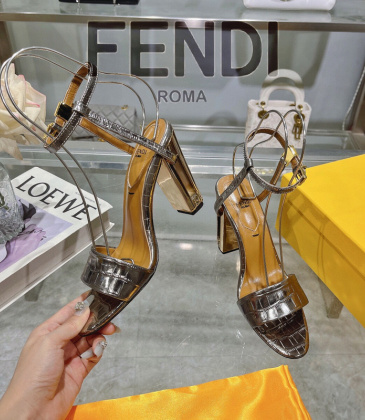 Fendi shoes for Fendi High-heeled shoes for women #A36045
