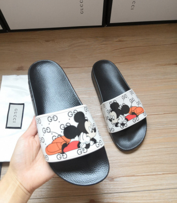 Gucci Slippers Gucci Shoes for Men and Women Mickey Mouse #9875192