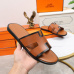 Luxury Hermes Shoes for Men's slippers shoes Hotel Bath slippers Large size 38-45 #9874705
