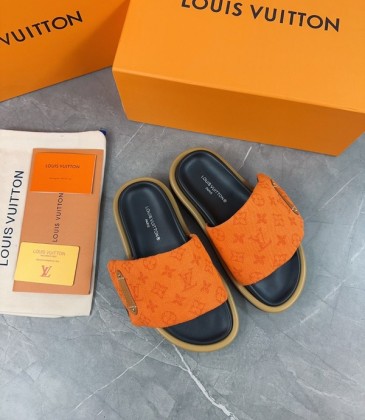 Louis Vuitton Shoes for Women's Louis Vuitton Slippers #A32537