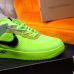 Nike x OFF-WHITE Air Force 1 shoes Green #999928118