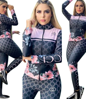  2021 new style commuter fashion printing two-piece suit  for Women #999918675