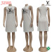 2021 Brand L printed dress #99906131