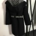 Brand L Jackets for women black small print #999915199