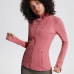 2021 autumn and winter models  stretch zipper running long-sleeved yoga sports jacket women #999901216